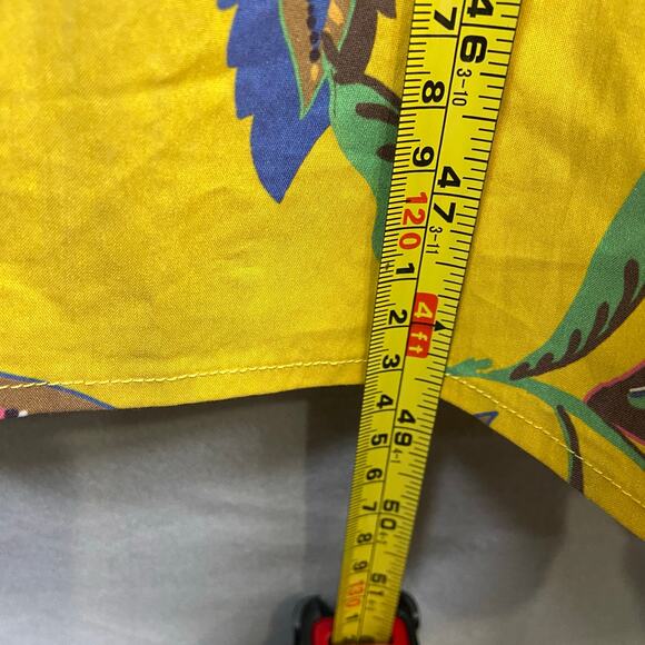 Johny Was Jade Mladen Midi Yellow Floral Sundress Medium - Picture 7 of 13